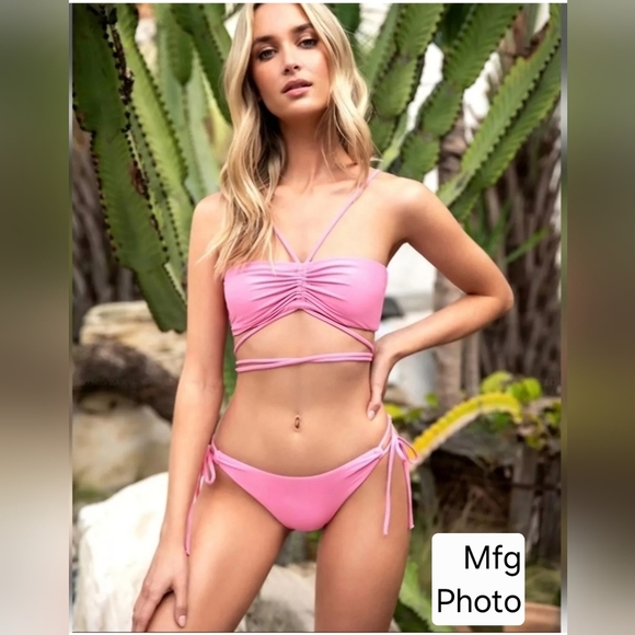 PQ Swim Other - PQ Swim "Sky" Strappy Bikini Set, Aura Sky, Womens Small​